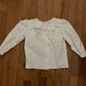 Beaufort Bonnet Girls Bow Blouse Size 4